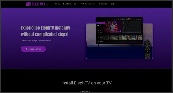 Download ElephTV APK on a computer